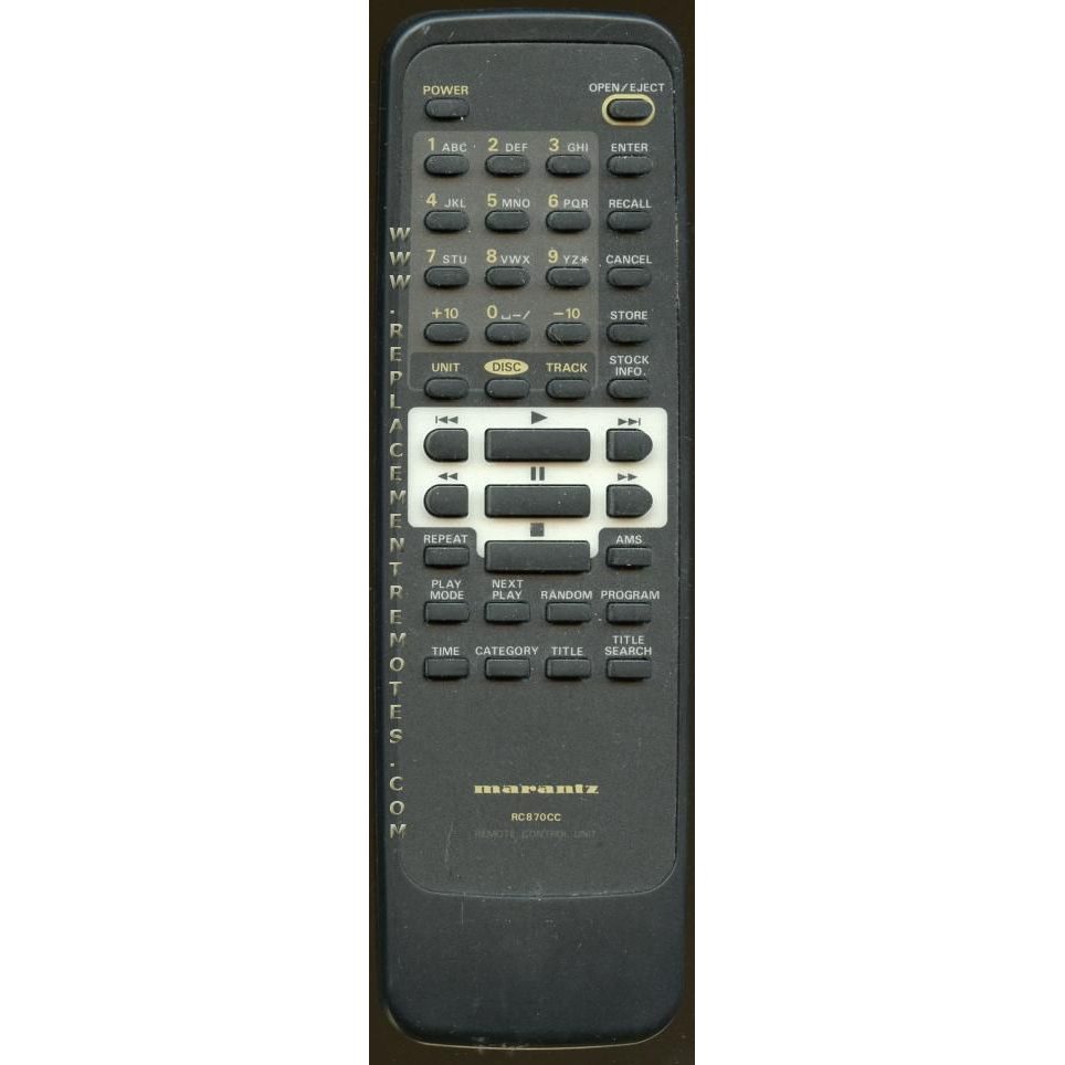 Marantz RC870CC Audio Remote Control