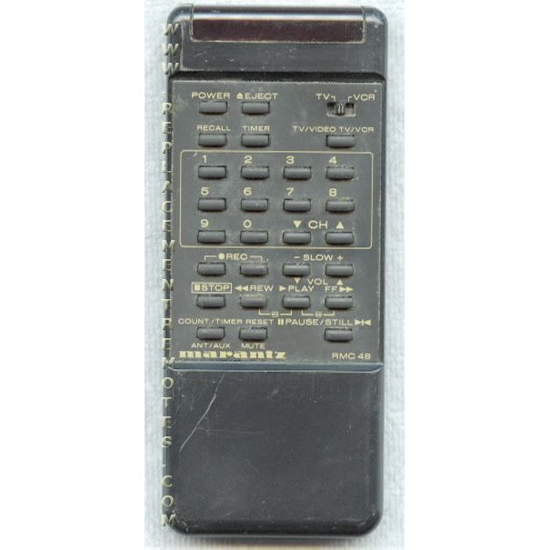 Marantz RMC48 VCR Remote Control