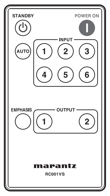 Marantz RC001VS Projector Remote Control