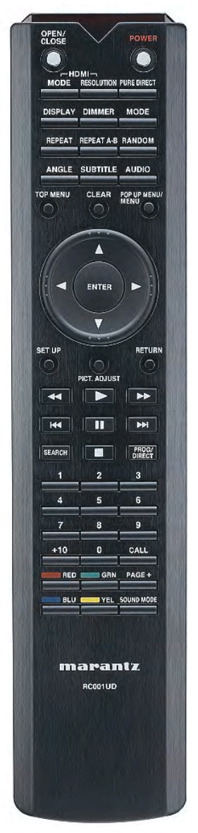 Marantz RC001UD Blu-ray Remote Control