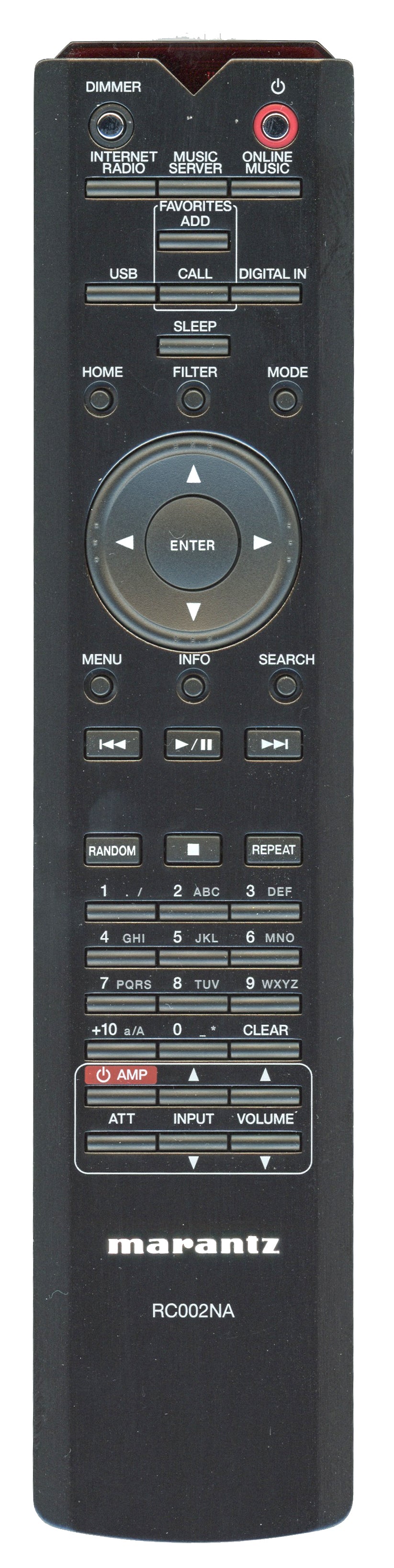 Marantz RC002NA Audio Remote Control