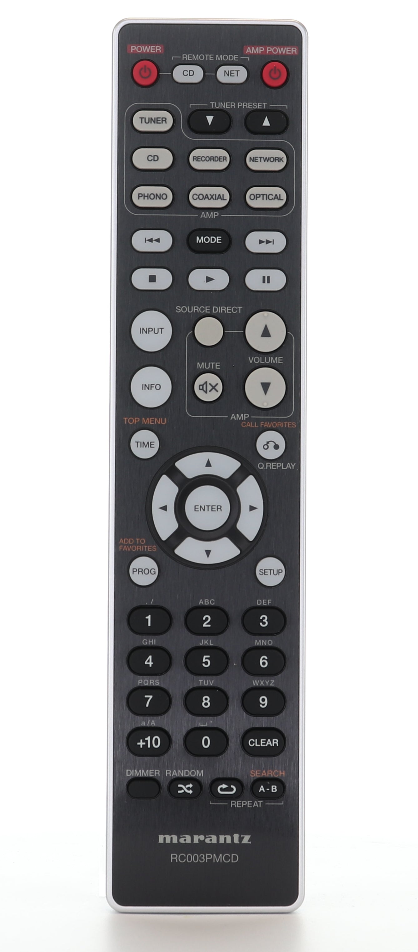 Marantz RC003PMCD Audio Remote Control