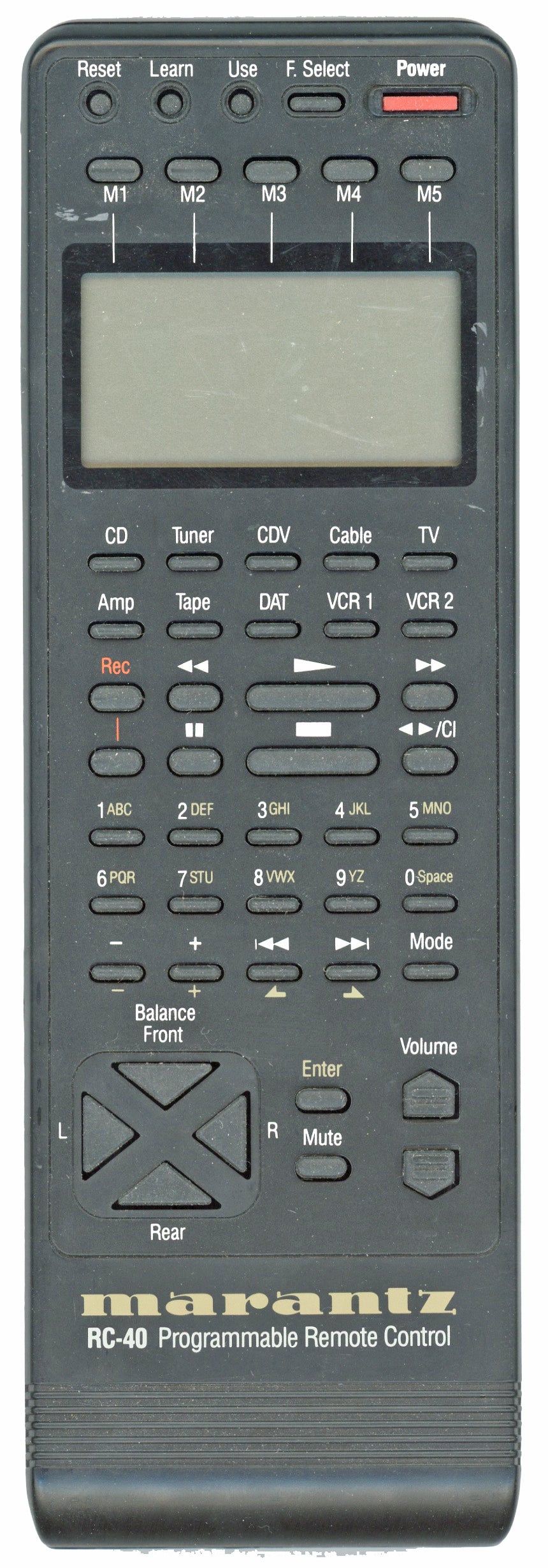 Marantz RC40 Audio Remote Control