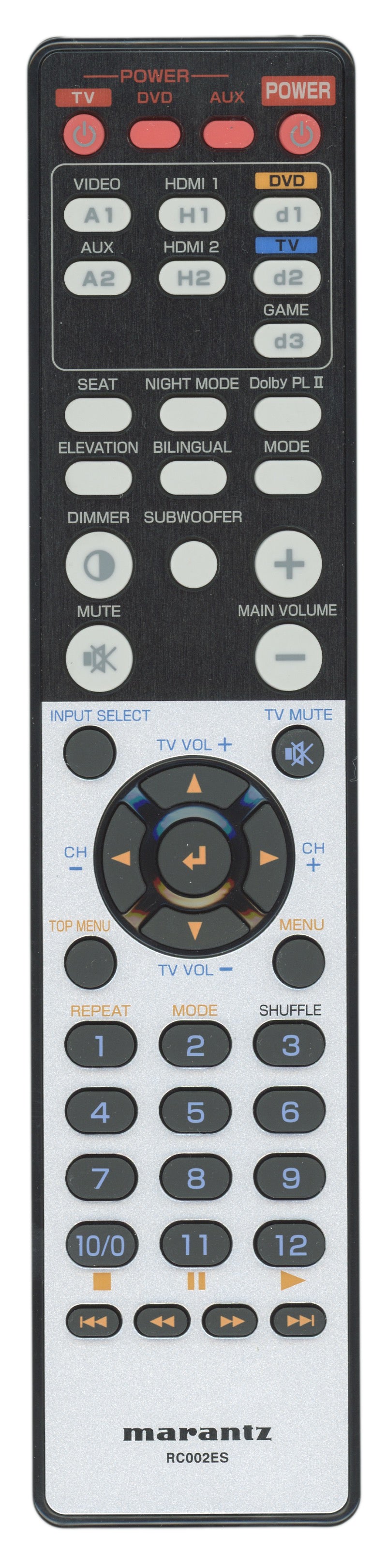 Marantz RC002ES Home Theater Remote Control