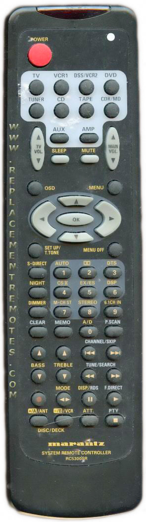 Marantz RC5400SR Home Theater Remote Control