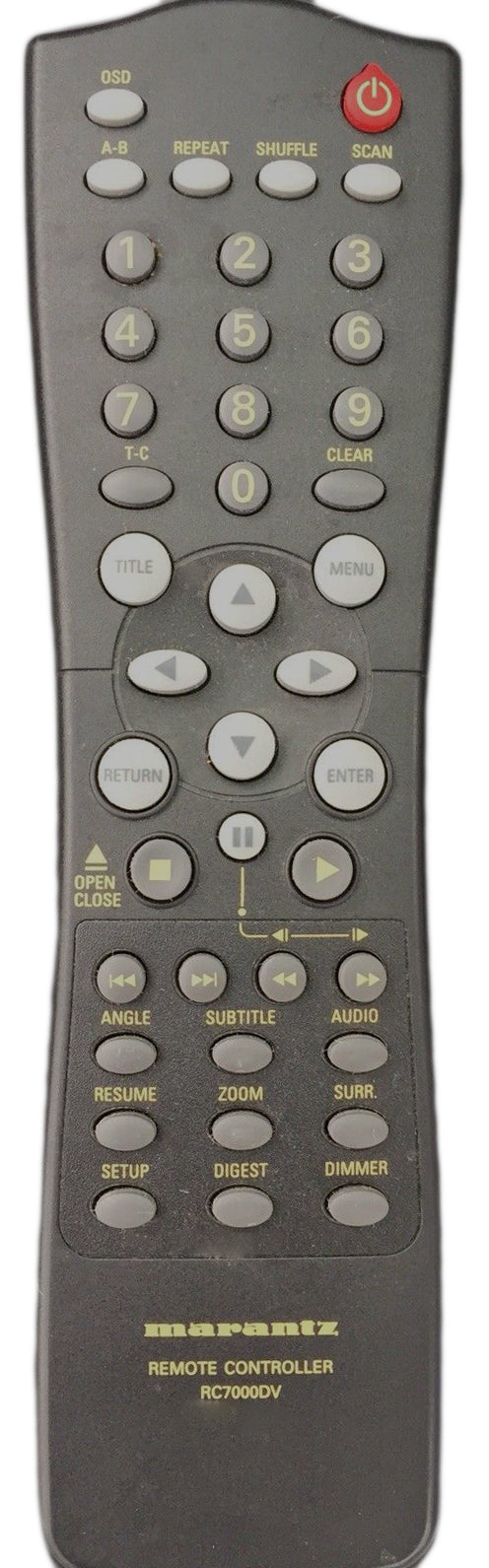 Marantz RC7000DV DVD Remote Control