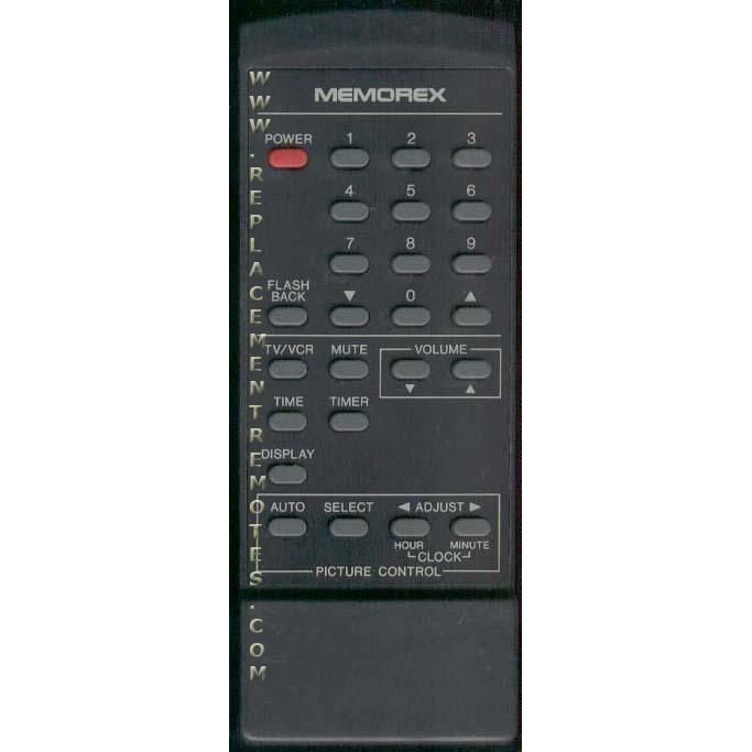 Memorex 102692 TV Remote Control