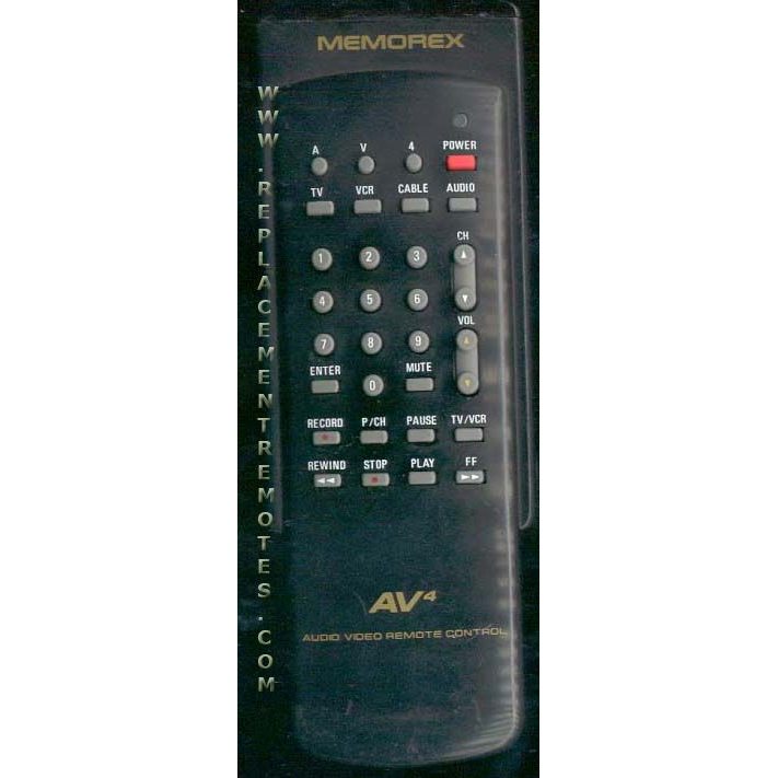 Memorex 32003300 TV Remote Control