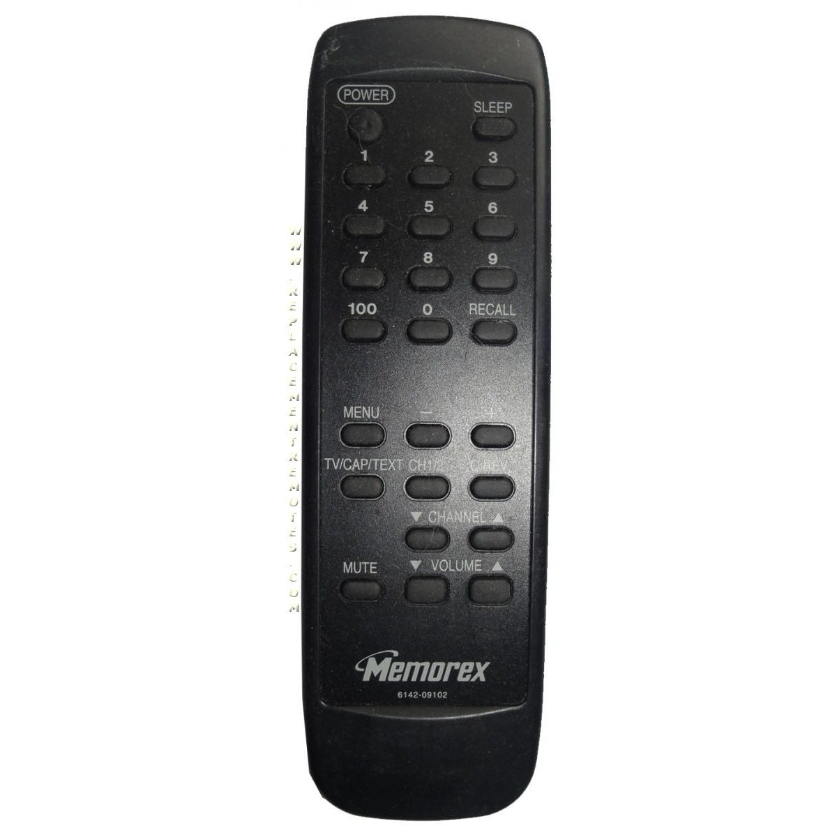 Memorex 614209102 TV Remote Control