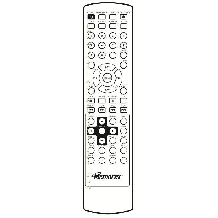 Memorex HTR292M TV/DVD Remote Control