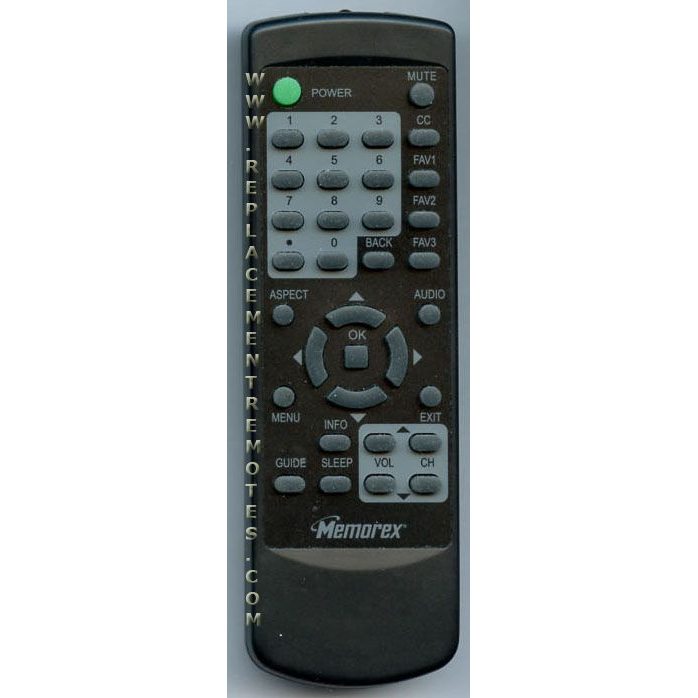 Memorex MVCB1000 Cable Remote Control