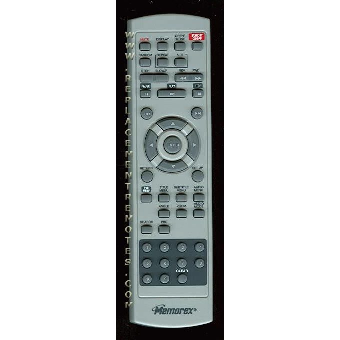 Memorex MVD2022 DVD Remote Control