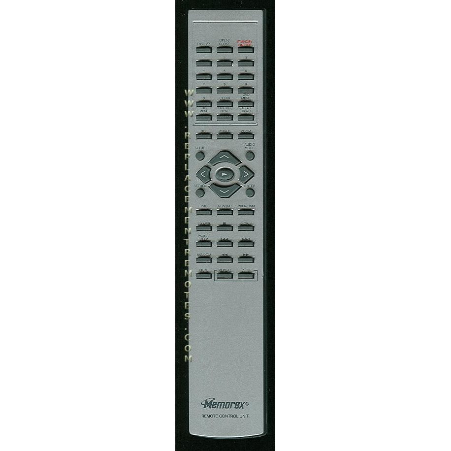 Memorex MVD2029 DVD Remote Control