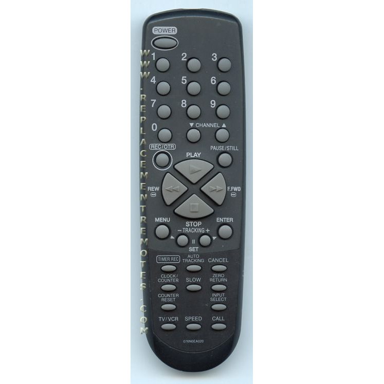 Memorex MVR2041 VCR Remote Control