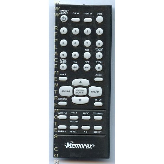 Memorex RCNN01 DVD Remote Control