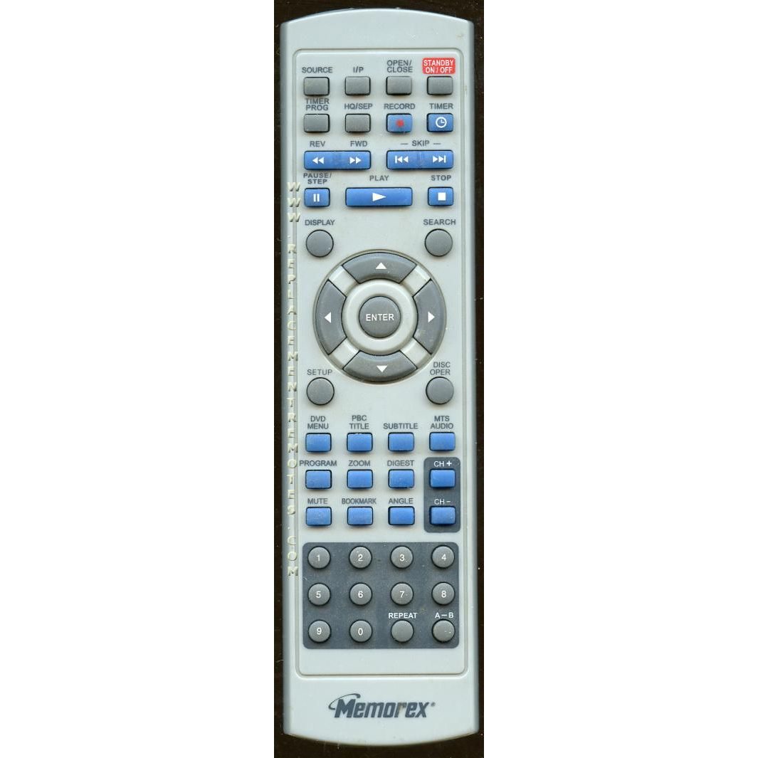 Memorex RCNN124 DVD/VCR Remote Control