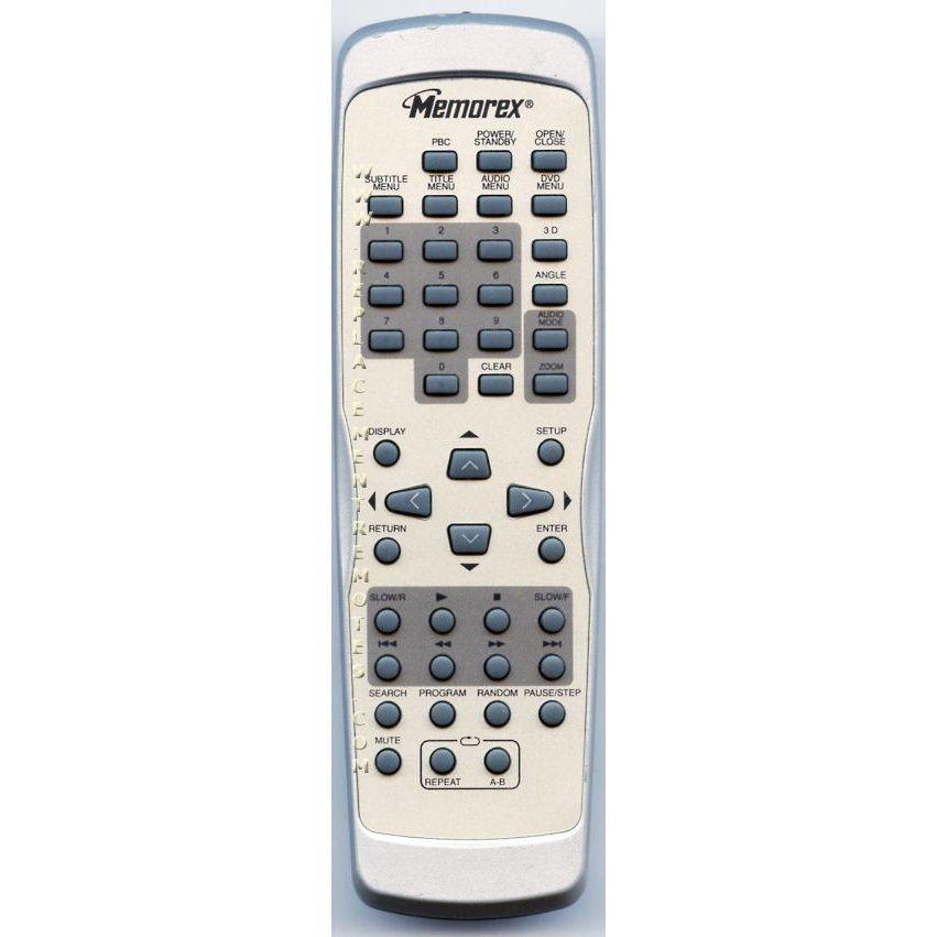 Memorex RCNN68 DVD Remote Control