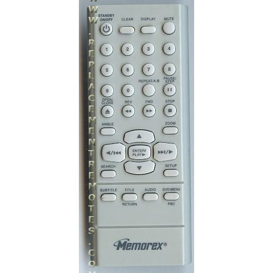 Memorex RCNN83 DVD Remote Control