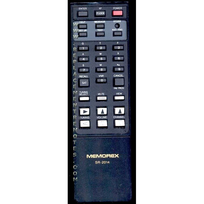 Memorex SR2014 TV Remote Control