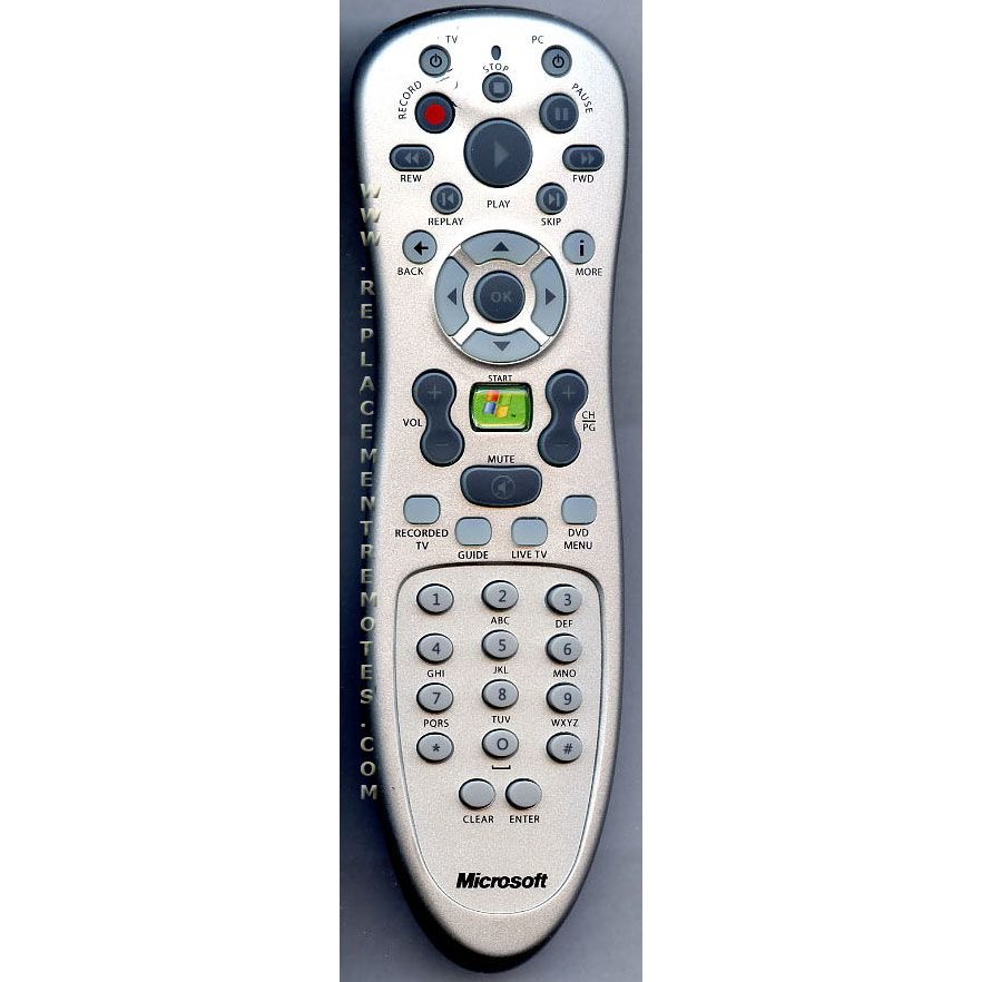 Microsoft RC1534101/00 Media Remote Control