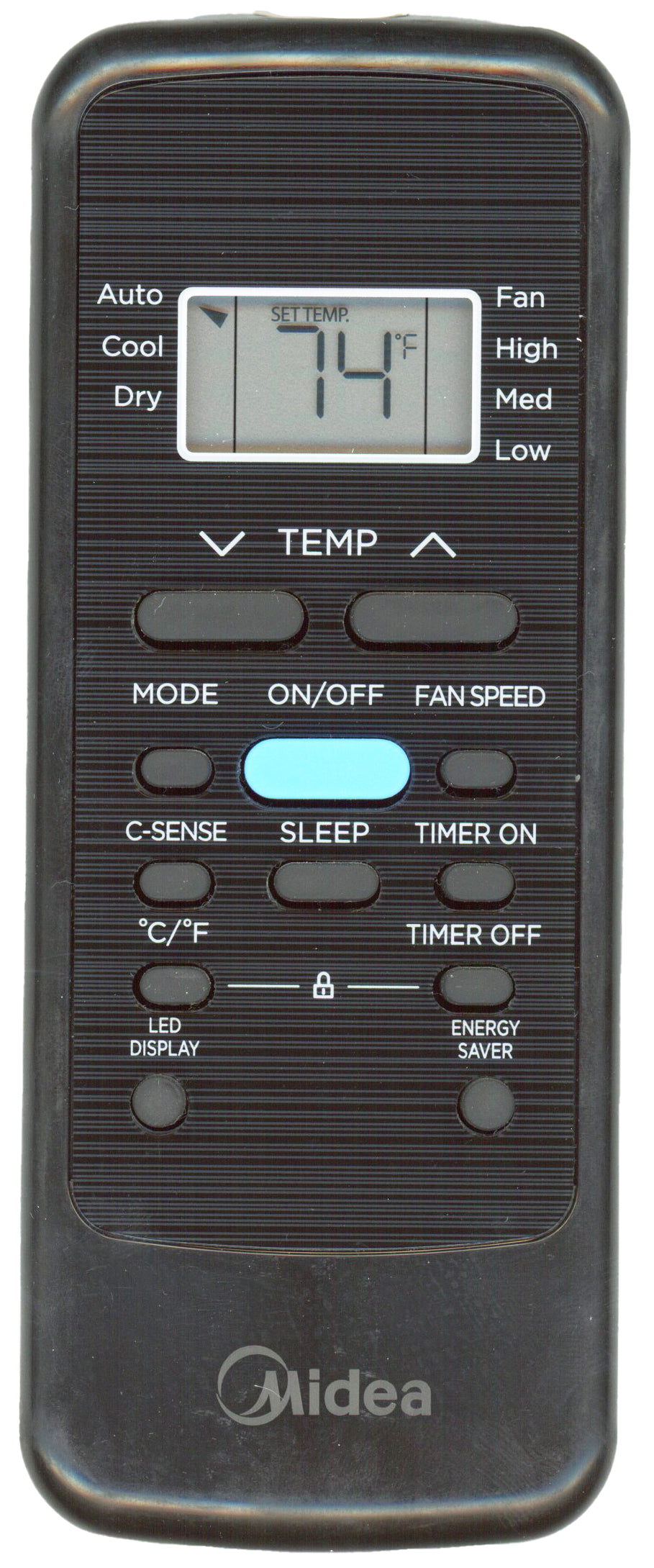 Midea RG51G1/CEFU1 Air Conditioner Remote Control