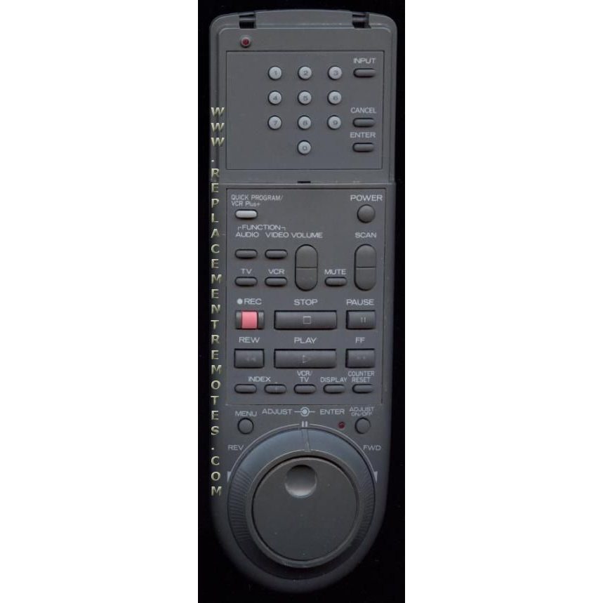 Mitsubishi 1006 VCR Remote Control