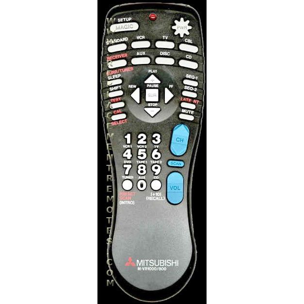 Mitsubishi 24140334 TV Remote Control