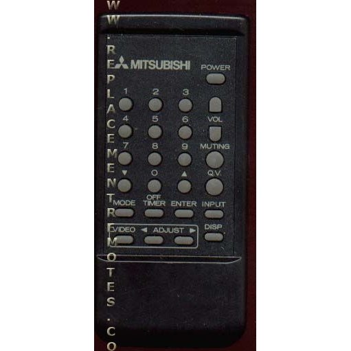 Mitsubishi 290P032A1 TV Remote Control