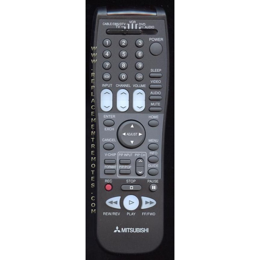 Mitsubishi 290P111A10 TV Remote Control