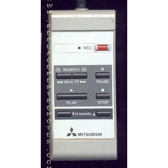 Mitsubishi 597006B VCR Remote Control