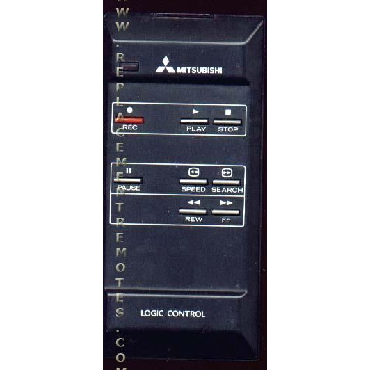 Mitsubishi 939P03702 VCR Remote Control