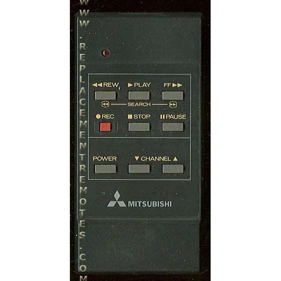 Mitsubishi 939P06102 VCR Remote Control