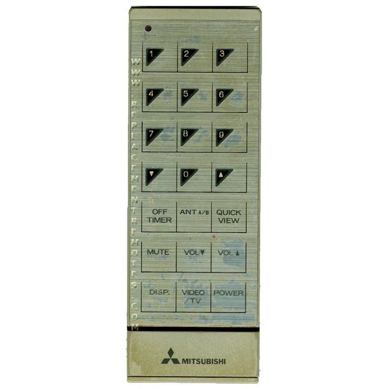 Mitsubishi 939P085A5 TV Remote Control