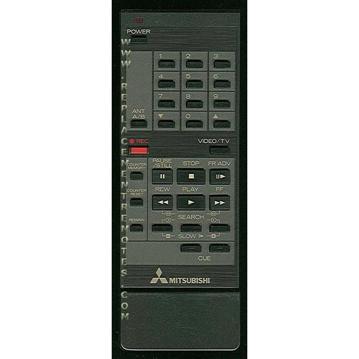 Mitsubishi 939P11001 VCR Remote Control