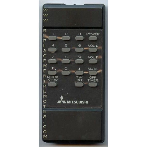 Mitsubishi 939P153030 TV Remote Control