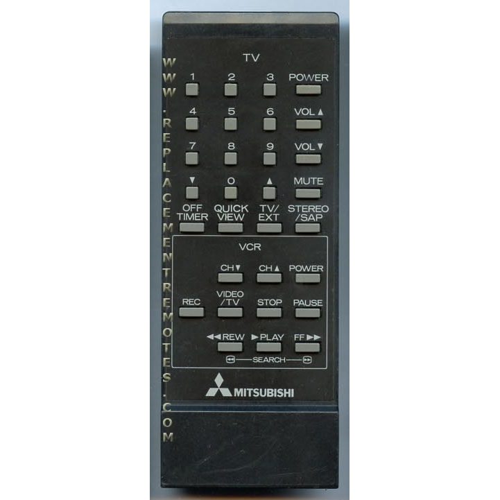 Mitsubishi 939P15605 TV Remote Control