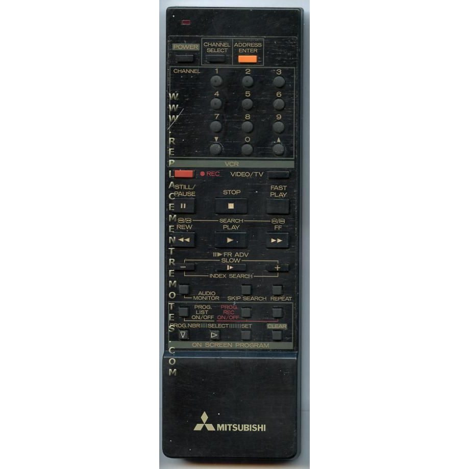 Mitsubishi 939P169A4 VCR Remote Control