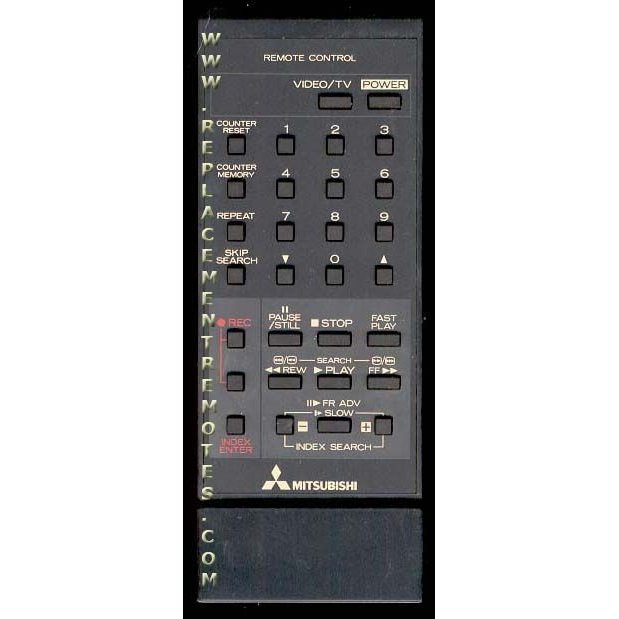 Mitsubishi 939P171A1 VCR Remote Control