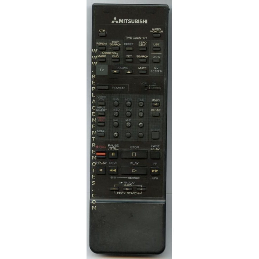 Mitsubishi 939P260A3 VCR Remote Control