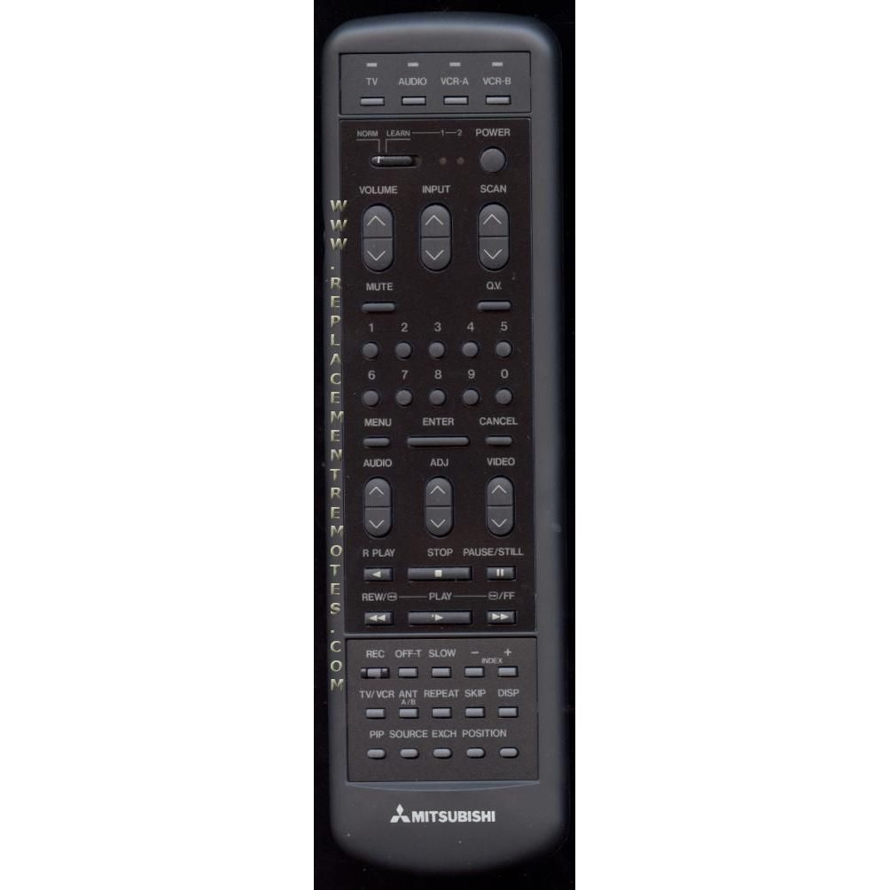 Mitsubishi 939P355010 TV Remote Control