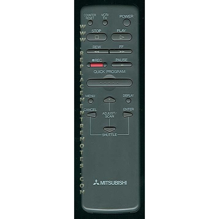 Mitsubishi 939P4754B1 VCR Remote Control