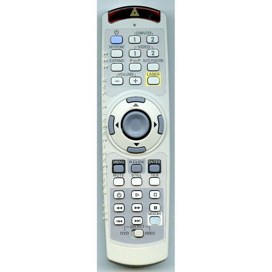 Mitsubishi LVPXL25UREM Projector Remote Control