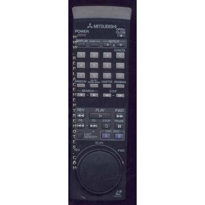 Mitsubishi MV6027 VCR Remote Control