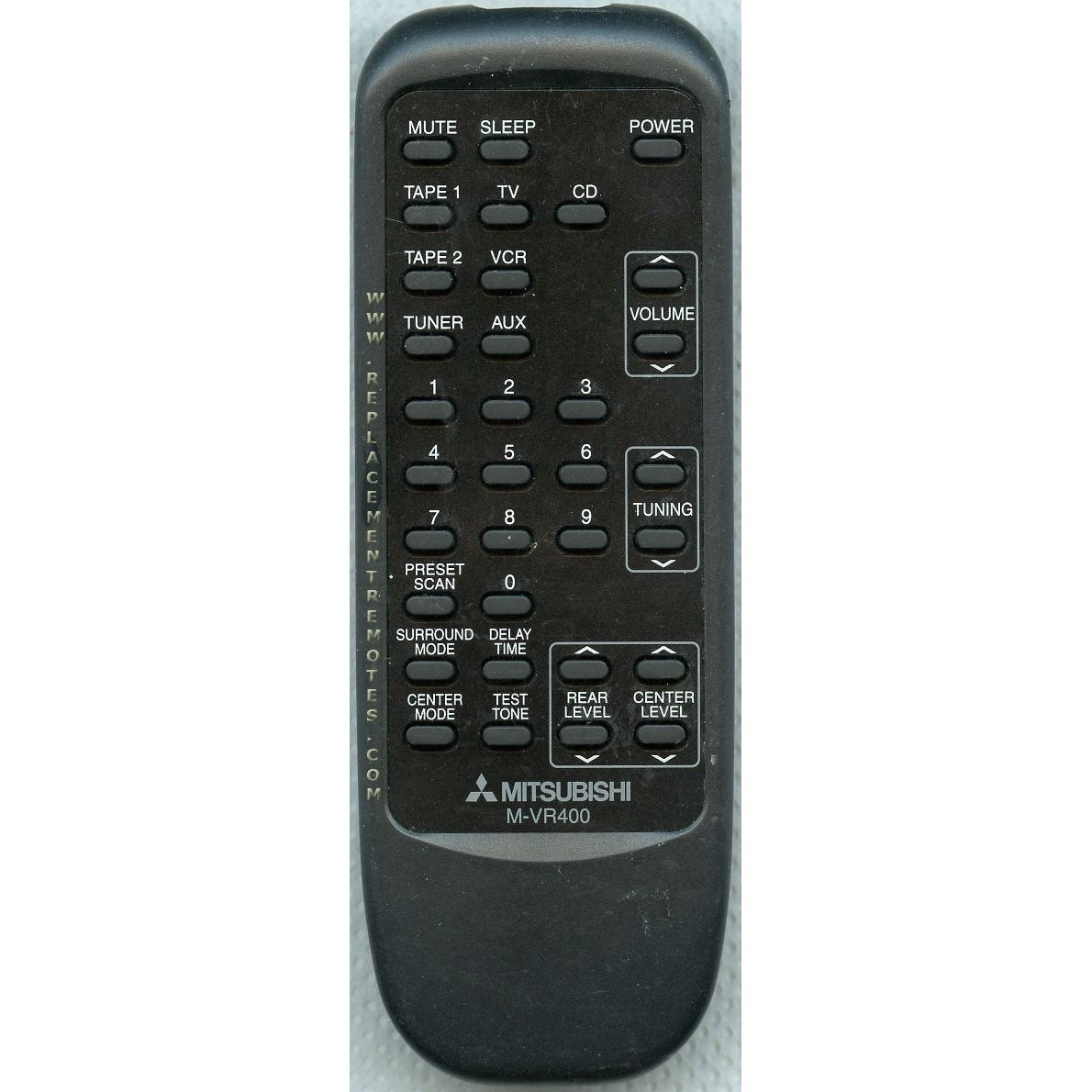 Mitsubishi MVR400 Audio Remote Control