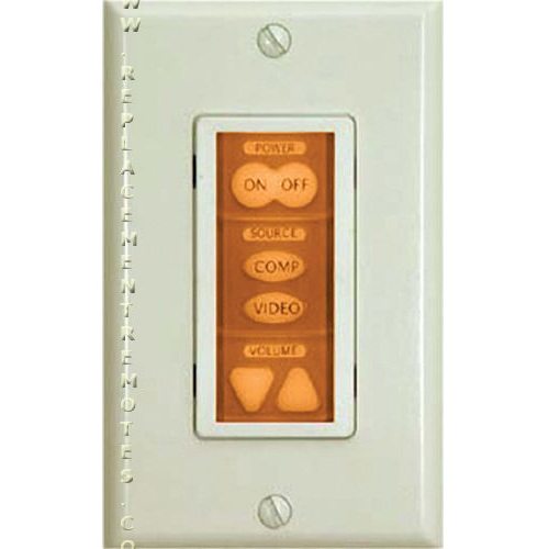 Mitsubishi PXEDCMA AMBER Projector Remote Control