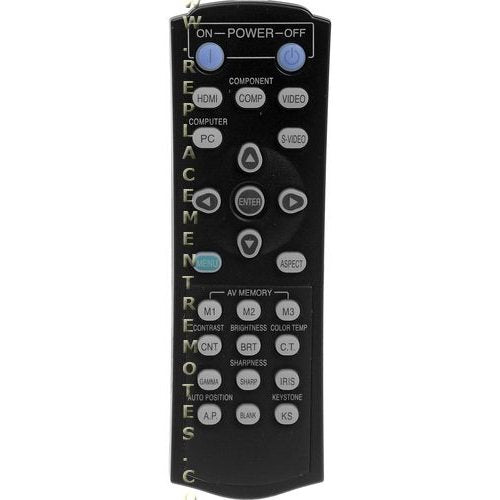 Mitsubishi RCHC3000U Projector Remote Control