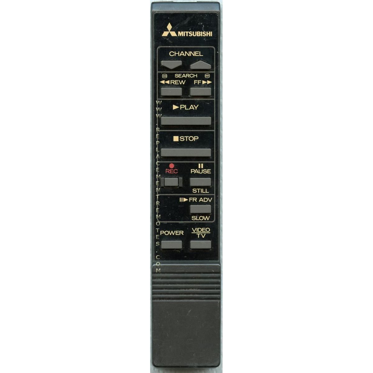 Mitsubishi RCNN104 VCR Remote Control