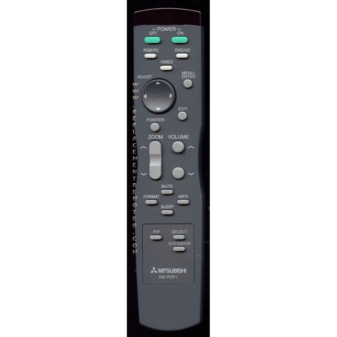 Mitsubishi RMPDP1 TV Remote Control