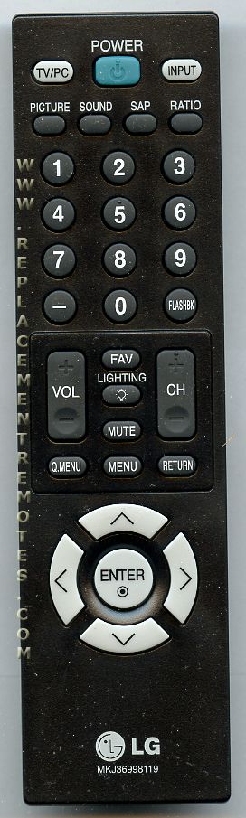 LG mkj36998119 TV Remote Control