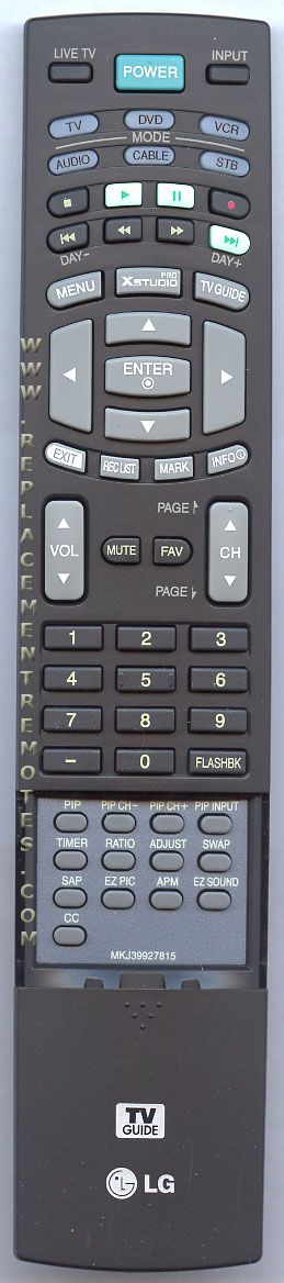 LG MKJ39927815 TV Remote Control